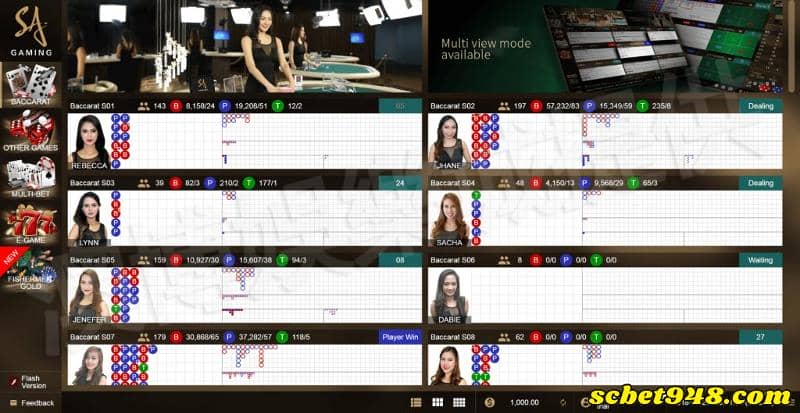sa gaming百家樂系統