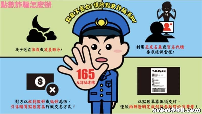 點數詐騙怎麼辦
