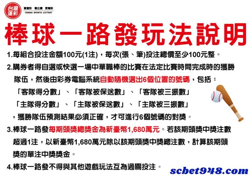 中職運彩怎麼買
