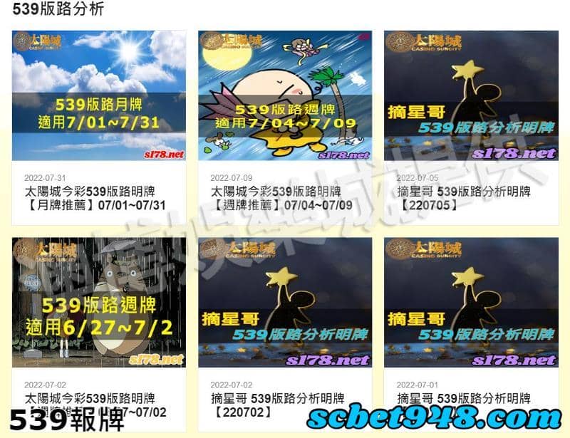 539報牌