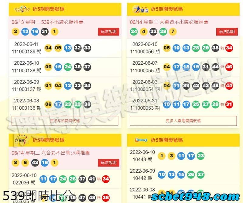 539即時比分