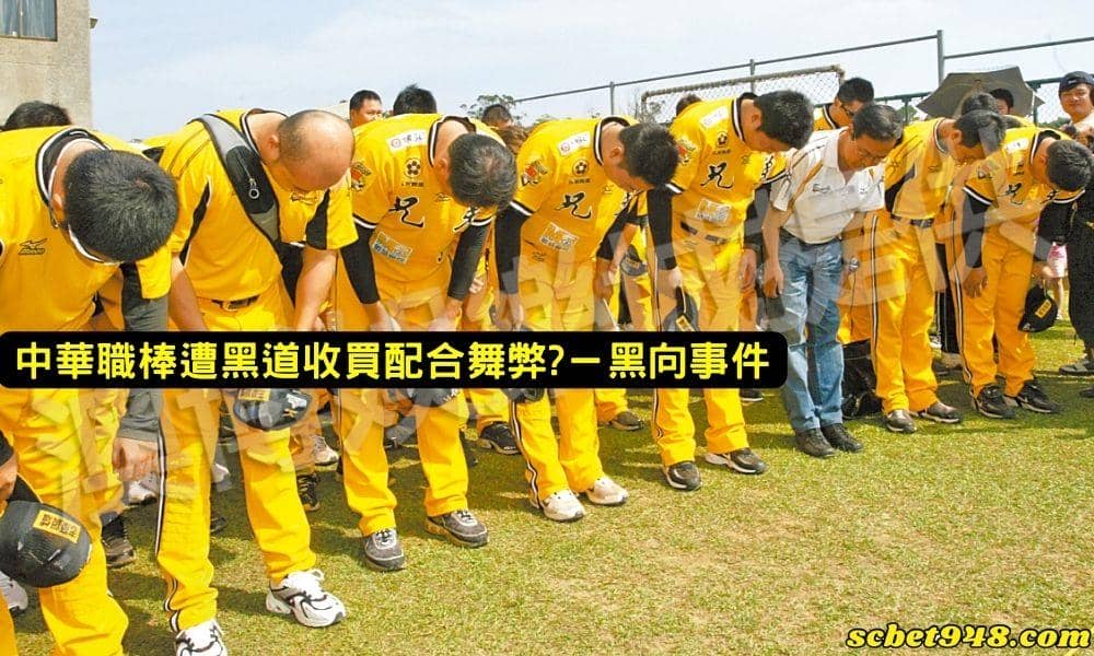 中華職棒遭黑道收買配合舞弊?－黑向事件