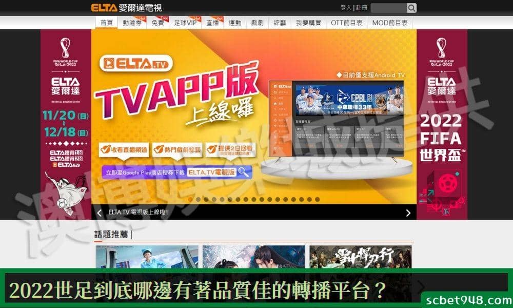 2022世足到底哪邊有著品質佳的轉播平台？